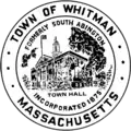Official seal of Whitman, Massachusetts