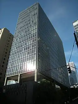 The Norton Building, completed 1959, one of Seattle's first examples of the International Style.
