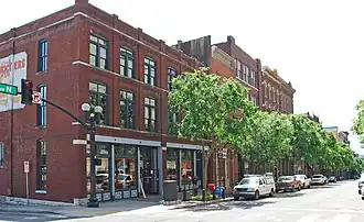 A block of the district in 2010.
