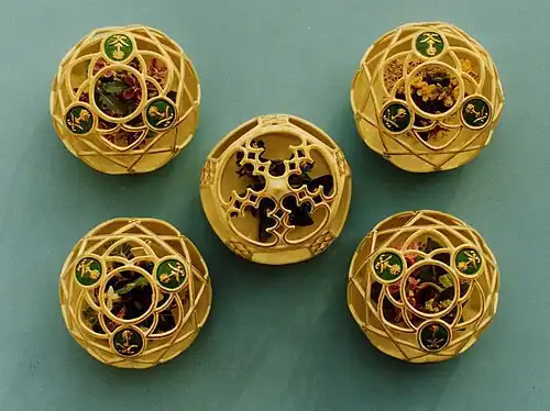 'Secret Garden' Sculptures by Patrick O'Hara in the collection of the Royal Family of Saudi Arabia. Diameter 10 cm each.