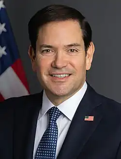 Secretary of State Marco Rubio from Florida (2025–present)