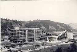 Coal preparation plant in Coroiești (1960)