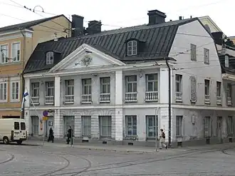 Sederholm House [fi], 1757, the oldest building of central Helsinki at the southeast corner of the square