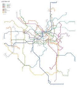 metropolitan subway map