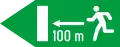 III-97 Distance to the emergency exit
