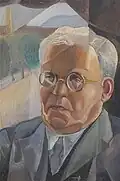 Serge Chubine: Portrait de son père (Portrait of his father).