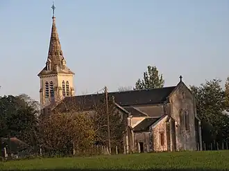 The church in Serres-et-Montguyard