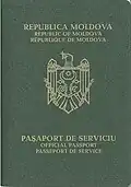Moldovan Official passport 1995