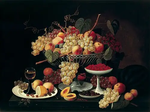 Still Life With Fruit, in the White House
