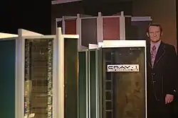 Seymour Cray with his Cray-1