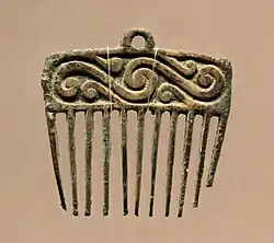 Shajing Culture Bronze Comb