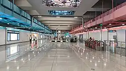 Line 11 Concourse at Huaqiang South Station