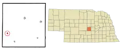 Location of Litchfield, Nebraska