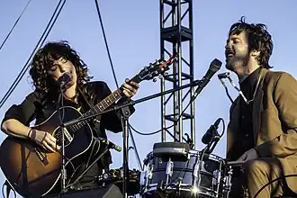 Shovels & Rope playing at Grand Rapids Riverfest on Sept 10, 2022