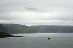 Big Koniuji Island alongside MV Tiglax