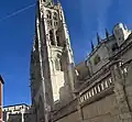Side of the Cathedral in Burgos, Spain