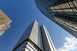 Low Angle view on Silberturm