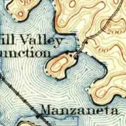 USGS survey map (1:62500 scale) from 1897.