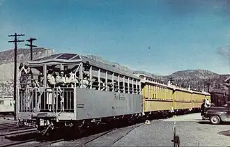 The original D&RG Silver Vista car