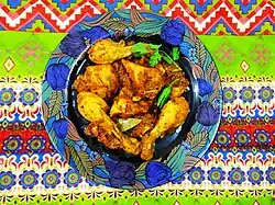 Sindhi Seyal Murgh (Chicken) dish