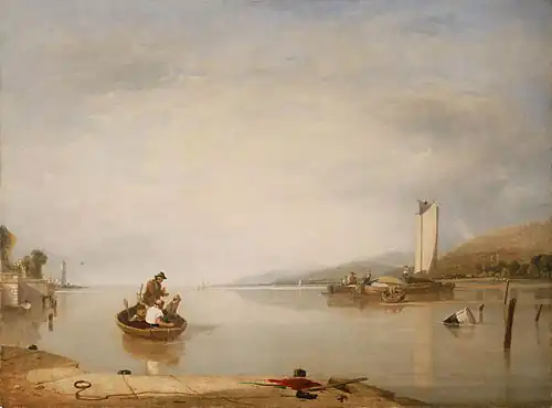 Dead Calm by Augustus Wall Callcott, 1827