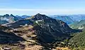 Skyscraper Mountain viewed from Burroughs Mountain