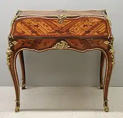 Secretaire en pent by Bernard II van Risamburgh (1745)