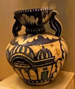Vase with Rajput Architecture Motif