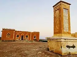 Italian stele in the citadel