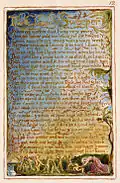 Songs of Innocence and of Experience, copy AA, 1826 (The Fitzwilliam Museum) object 12 The Chimney Sweeper