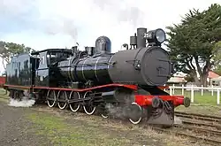 An old photo of T251 sitting idle