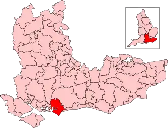 Map of constituency