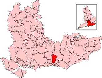 Map of constituency