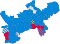 2003 results map
