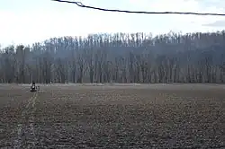 Fields east of Walhonding, Ohio