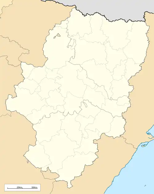 Codos, Aragon is located in Aragon