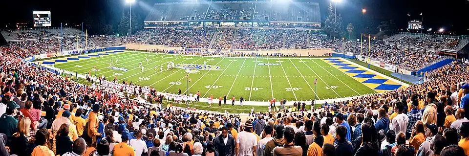 First season using new "FieldTurf" playing surface, San Jose State vs. Utah – 2009