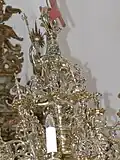 Chandelier with the sculpture of Saint Olav (1662)