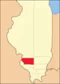 St. Clair County between 1816 and 1818