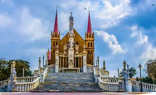 St. Patrick's Cathedral is the seat of the Roman Catholic Archdiocese of Karachi