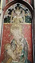 panel at Ranworth (Virgin Mary)