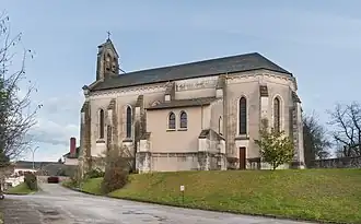 St Mary church in Châteauneuf-la-Forêt