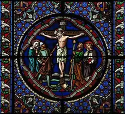 Chancel East Windows North Arch (Crucifixion)