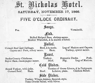 1866 menu