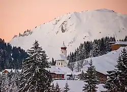 Church St.&nbsp;Nikolaus in the winter