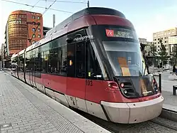 Tram at Lyon-Part-Dieu