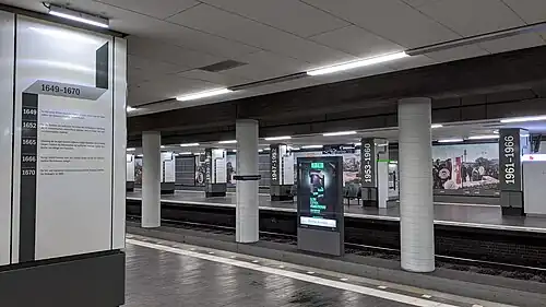 Inside Waterloo station in June 2020
