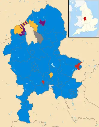 2009 results map