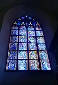 Stained glass window
