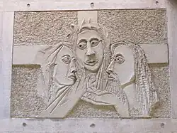 Stations of the Cross, William Mitchell – Jesus speaks to his mother